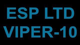 Video thumbnail for ESP LTD VIPER-10 electric guitar under $200 by MusicFluently