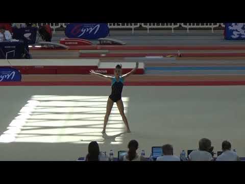SOL Elisa TRAJKOVSKI championnat de France 2017 gymnastique