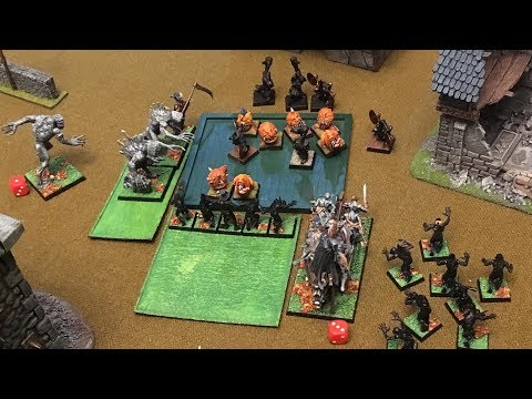 Warhammer 8th ed Campaign Game 12 - Vampire Counts vs Goblins