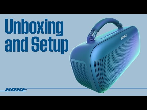 Bose SoundLink Max Speaker – Unboxing and Setup