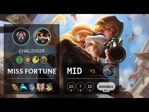 Miss Fortune Mid vs Yasuo - BR Challenger Patch 10.8