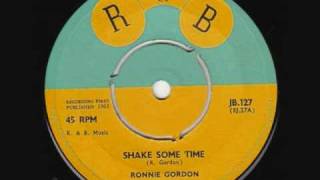 Ronnie Gordon  - " Shake some time "