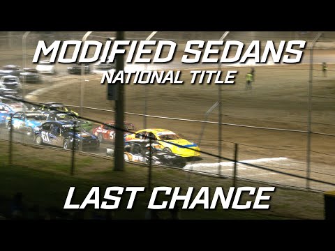Modified Sedans: National Title - B-Main 2 - Heartland Raceway - 13.03.2022