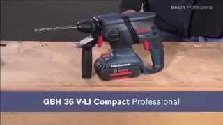 Bosch GBH 36 V-LI Compact (0611903R02) - відео 1