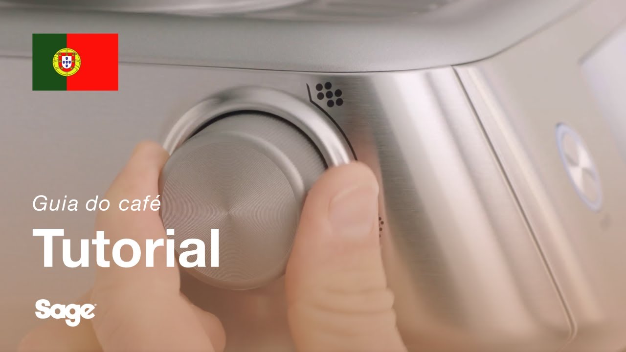 Tutorial de guia de café Breville - Como ajustar a definição de moagem
