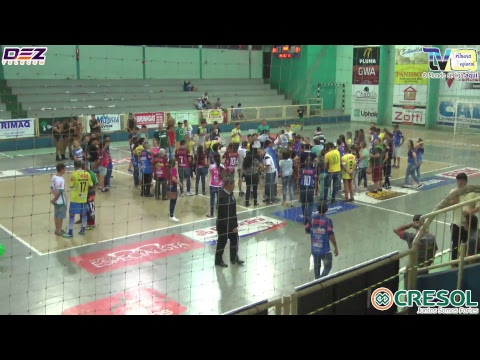DOIS VIZINHOS: (Ginásio Municipal Teodorico Guimarães) – FINAL Campeonato Paranaense de Futsal 2018