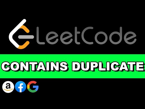 LeetCode Contains Duplicate - Explained in 5 minutes - Python
