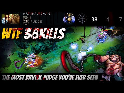 WTF 38 KILLS IN 40 MINS 🔥🔥🔥 WHOLE EMENY TEAM GOT BULLIED SO HARD | PUDGE CARRY | Pudge Official