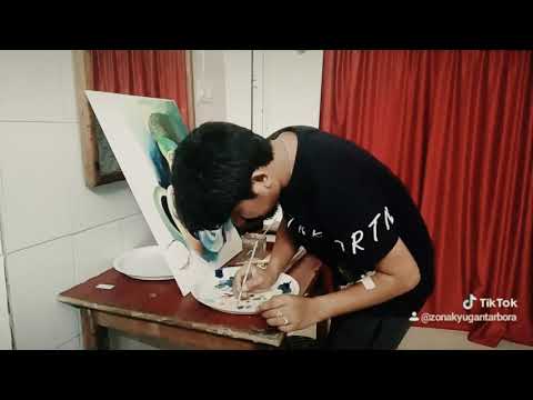 ZONAK YUGANTAR BORA II LIVE Painting II Lord Buddha II 2020