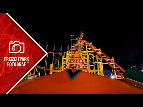 Rock & Roller Coaster - Vorlop ★ Onride Video ★ Berliner Winterpark 2022