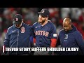Trevor Story leaves game with apparent shoulder injury | ESPN MLB