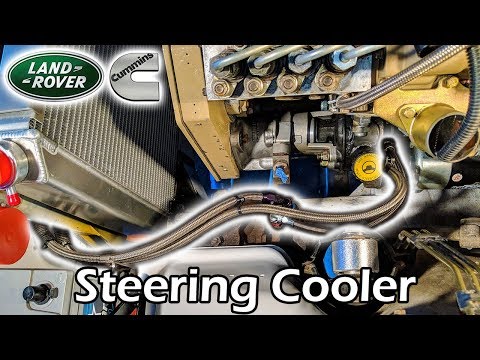 Steering Cooler × 4BT Cummins Discovery #30 [Land Rover Build]