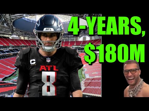 KIRKO GONE: Kirk Cousins Signs 4-year, $180M Contract with the Atlanta Falcons