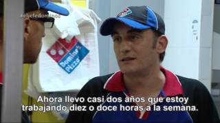 El Jefe Infiltrado - Domino´s Pizza: "He tenido que ir a buscar comida a Cáritas"