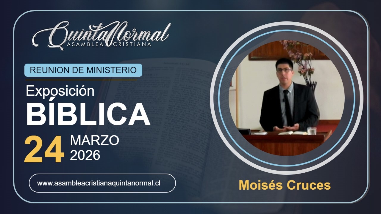 Miniatura de Reunión de Ministerio 24/03/2026 | Moisés Cruces