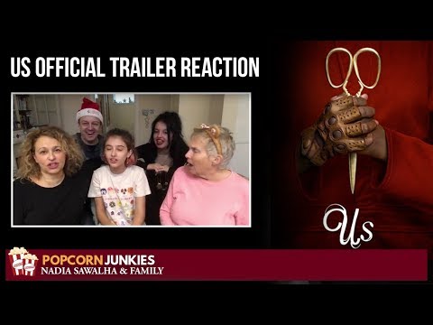 Us (Official Trailer) - The POPCORN JUNKIES Reaction
