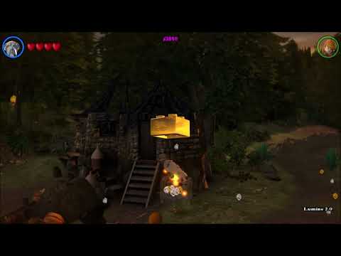 LEGO Harry Potter Years 5--7 (PS4) (55) Grounds, Entrance Hall, Library, & Grand Staircase Free Roam