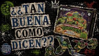 ¿Vale la pena el Pizza Bundle de TMNT en MTG?… abrí la carta MÁS cara