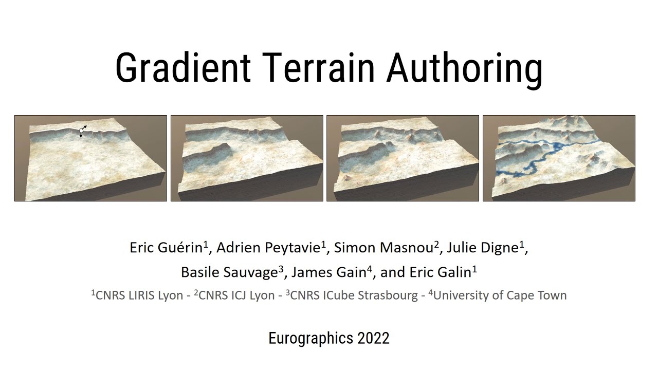 Gradient Terrain Authoring