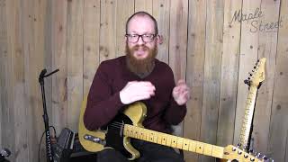 Video thumbnail for Fender Am Pro II Tele Suhr Classic T Antique Shootout by Maple Street Guitars
