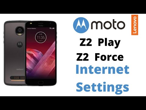 Moto Z Play Z2 Force Internet Settings | Internet Show But Not Working Solution