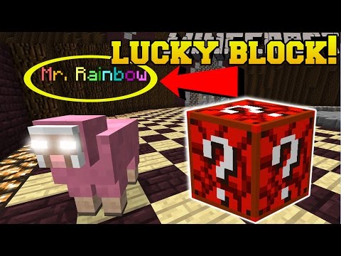 Minecraft: MOLTEN LUCKY BLOCK CHALLENGE GAMES!! - Lucky Block Collecting - Custom Map [1]