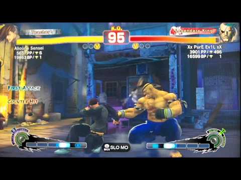 SSF4 AE Alioune Sensei (Yang) vs Xx PurE Ev1L xX (Sagat)