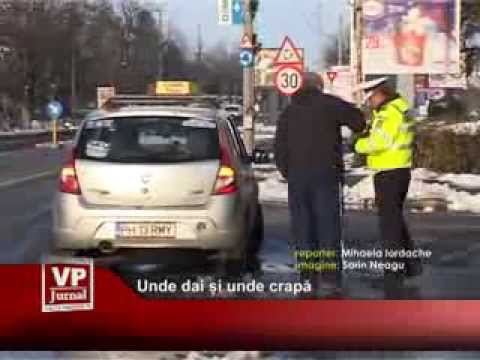 Unde dai și unde crapă