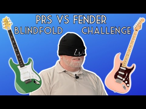 PRS SE Silver Sky vs Fender Mexican Players Strat Blindfold Challenge and Comparison