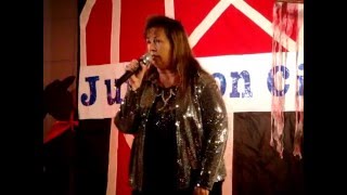 "In The Middle of a Heartache",  Wanda Jackson, at The Opry with Coni