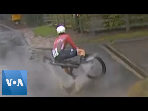 Torrential Rain Causes Bike Crashes at Road World Championships
