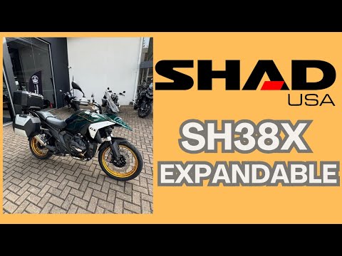 BMW R1300 GS (23-25) / SHAD-USA  SH38X Expandable side cases review