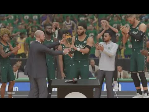 MODERN ERA NBA FINALS GAME 5 LAKERS & CELTICS (2K)