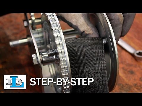 Installing Strap on Brake and Pulling Winches - Step-By-Step