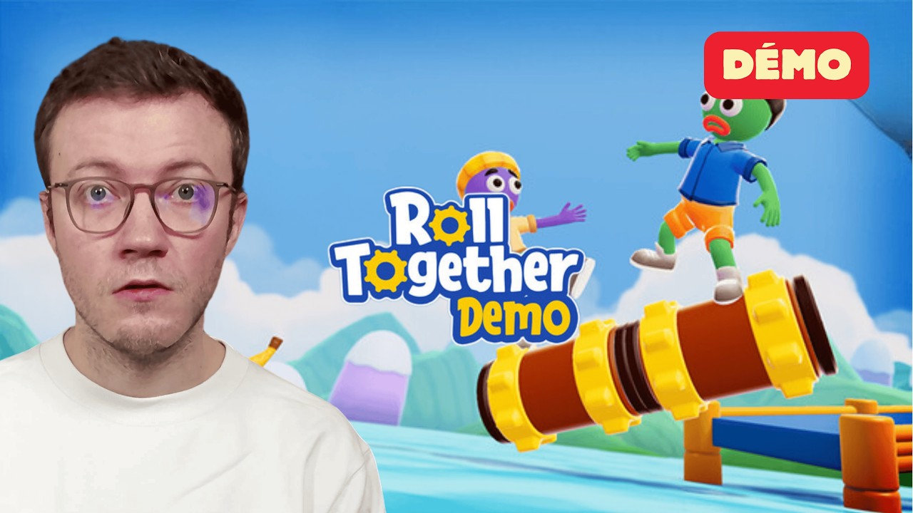 Roll2Gether — Roll Together : A deux sur un rondin pour réaliser le parcours le plus rapidement possible ! Démo
