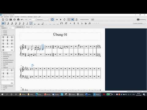 Anleitung - Musescore - Noten schreiben und anhören