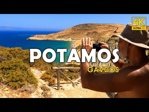 POTAMOS GAVDOS - ΠΟΤΑΜΟΣ ΓΑΥΔΟΣ / 4k - drone