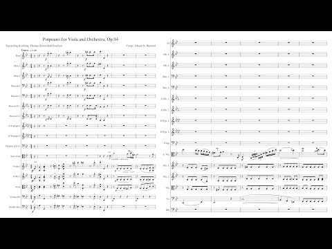 Johann Nepomuk Hummel – Potpourri for Viola and Orchestra, Op.94