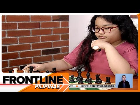 10-anyos na chess prodigy, kauna-unahang babaeng National Master sa Pilipinas Frontline Pilipinas