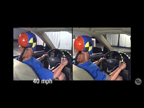 high speed crash vs low speed crash of 5 star safety cars