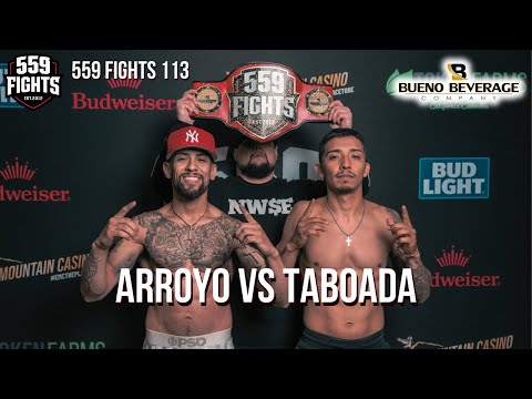 559 Fights #113 - German Taboada vs Erique Arroyo