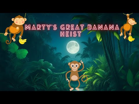 Marty's Great Banana Heist | Animated Comedy for Kids