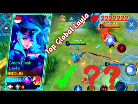 Layla Hight Damage Insane lifesteal Build - Build Top 1 Global Layla ~ MLBB