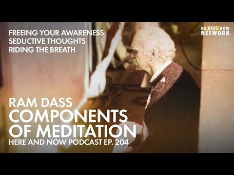 Ram Dass: Components of Meditation - Here and Now Ep. 204