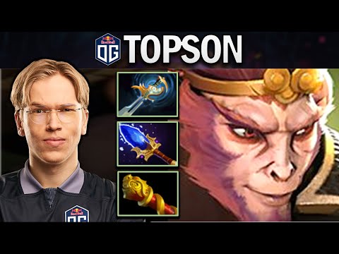 OG.TOPSON MONKEY KING IS BACK - DOTA 2 PRO GAMEPLAY