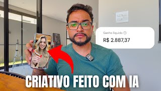 Como fazer Criativos com IA. (Em 5 minutos)