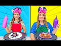 Ruby And Bonnie Pancake Art Challenge