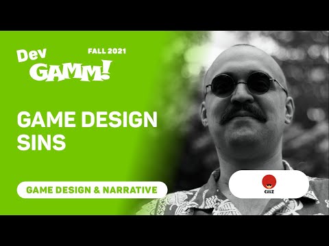 Game design sins / Artyom Volkov (Ciliz)
