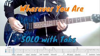 Wherever You Are - ONE OK ROCK - Guitar SOLO Cover (with TABS and Tutorial)