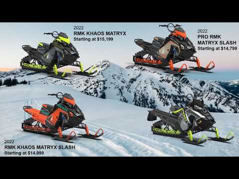 2022 POLARIS SNOWMOBILES LINE UP